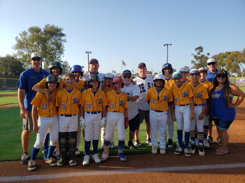 2021 District 41 All Star Champions with Jim Dolan, Steve Jupin, and Chico Leonard our FHLL 1961 Little League World Series Champions